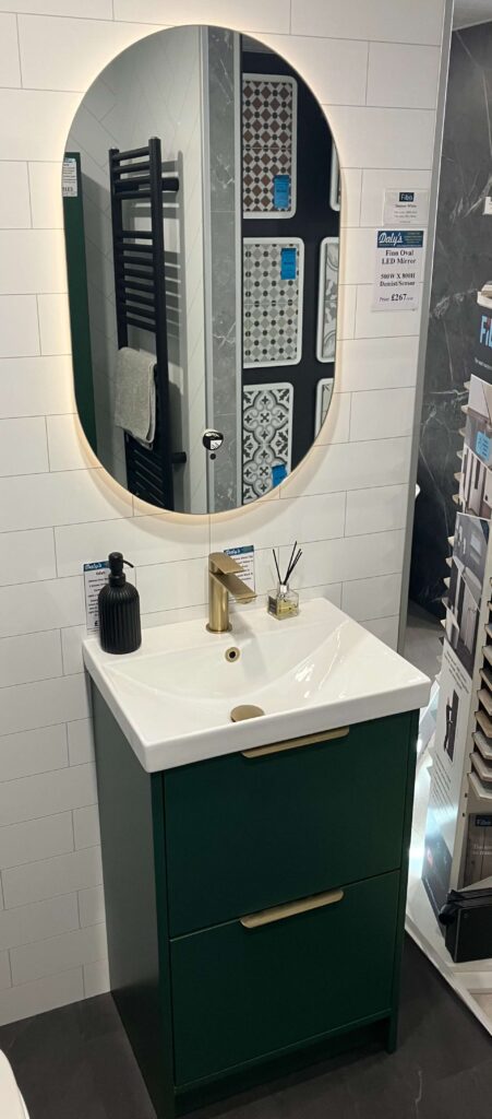 Salerno Bathroom Display 1