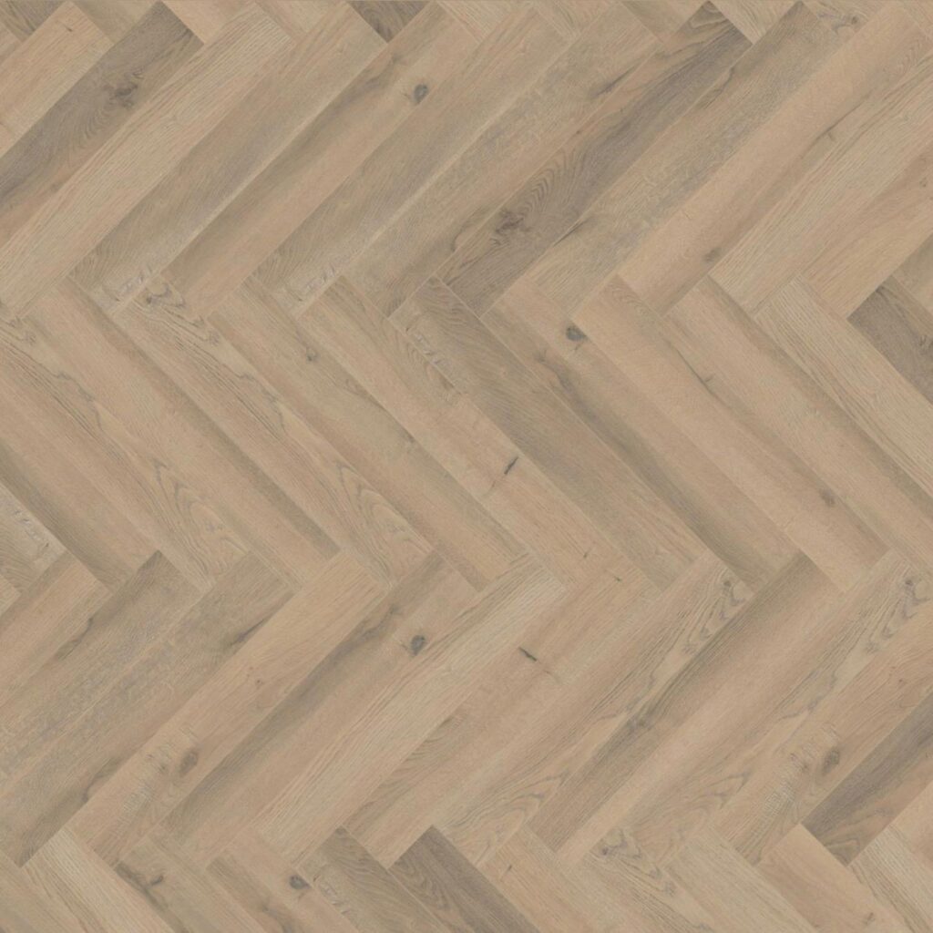 Greige Oak Herringbone Frontal