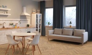 Ranch Oak Herringbone 2