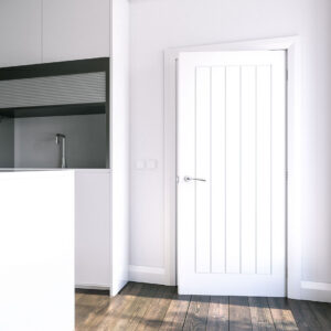 White Primed Doors