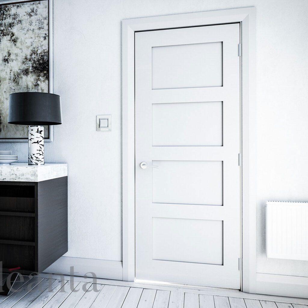 White Primed Doors