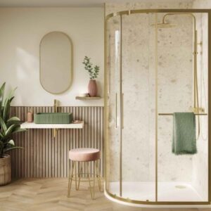 White Terrazzo Multipanel