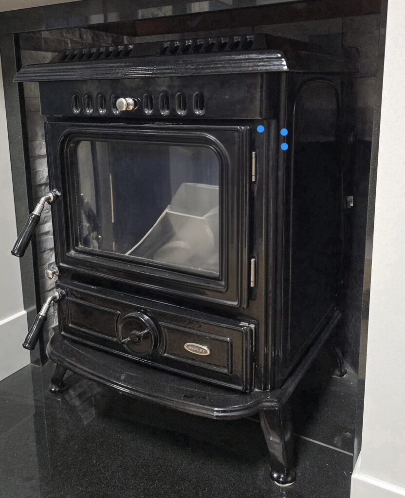 Henley Blasket Black Enamel 21kw