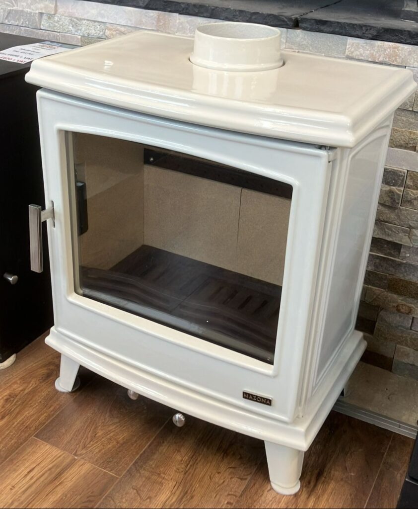 Westport Multi Fuel 9kw Stove - Cream Enamel