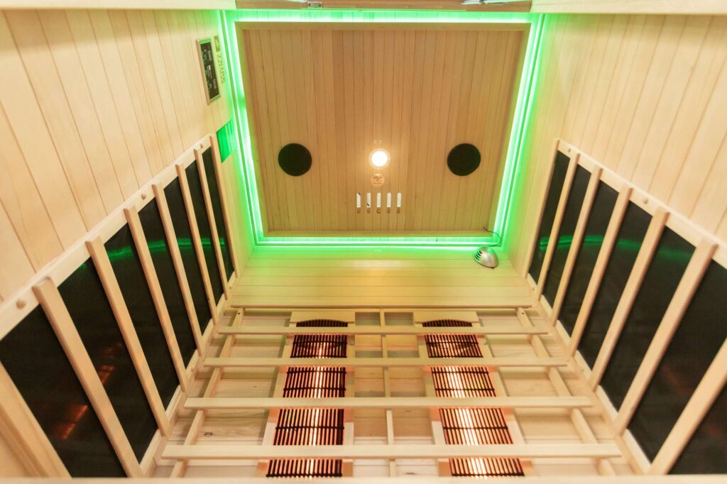 Athens 2 Infrared Sauna Led Strips 02