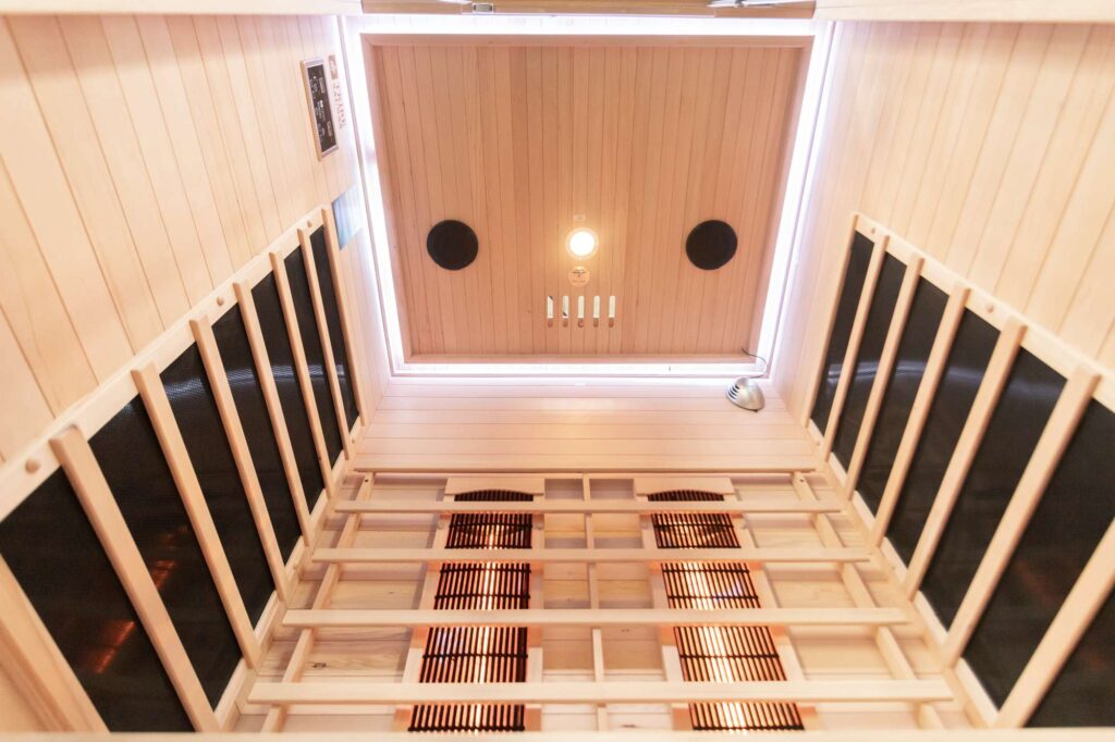 Athens 2 Infrared Sauna Led Strips 03