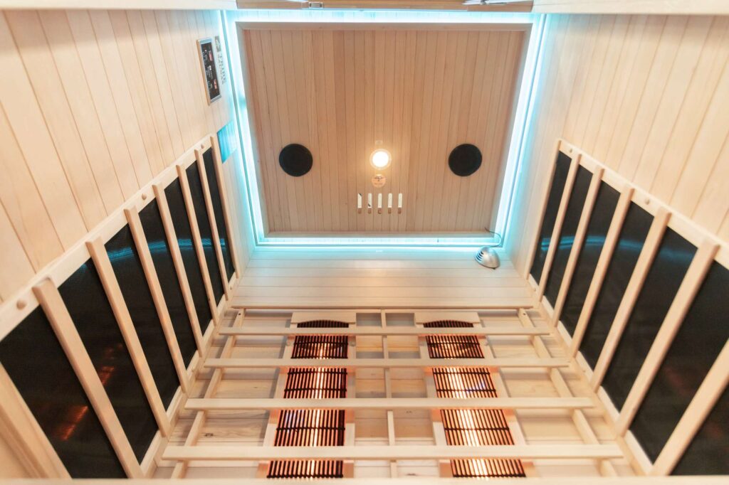 Athens 2 Infrared Sauna Led Strips 04