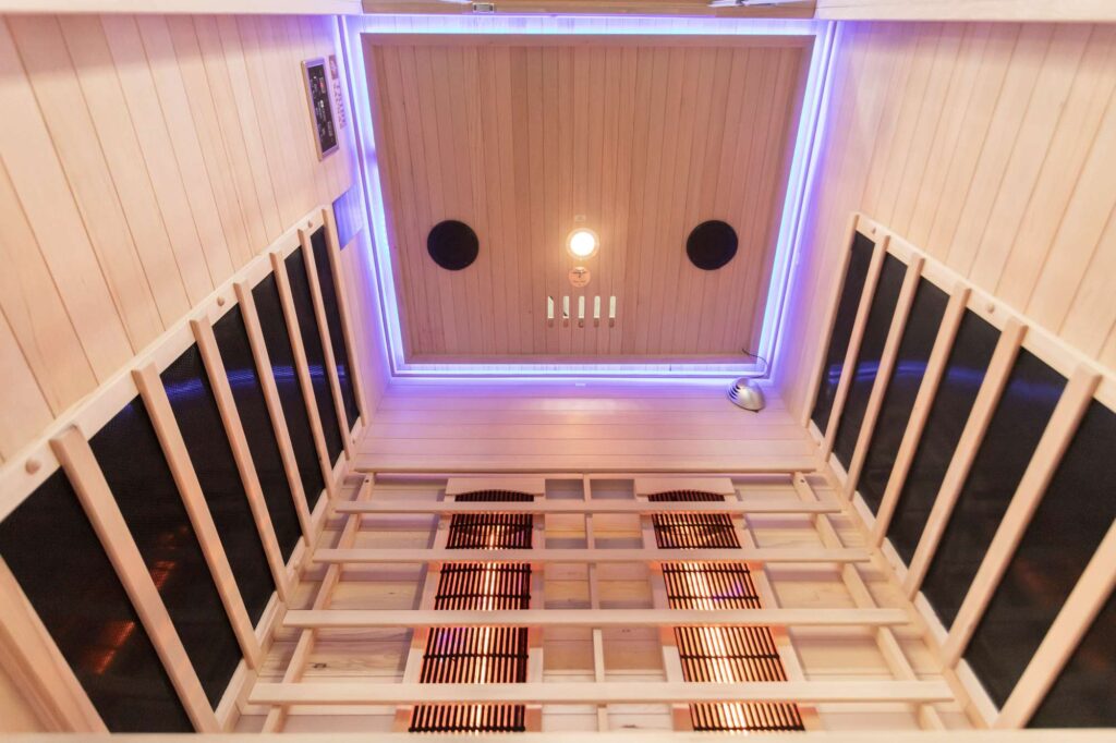 Athens 2 Infrared Sauna Led Strips 05