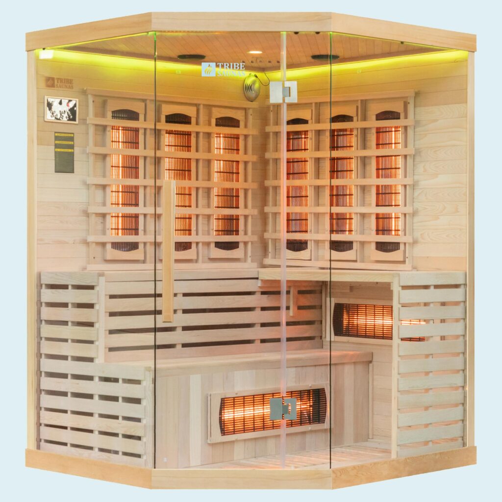 Athens 3 Corner Infrared Sauna 02