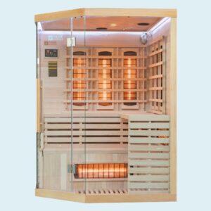 Athens 3 Corner Infrared Sauna 04