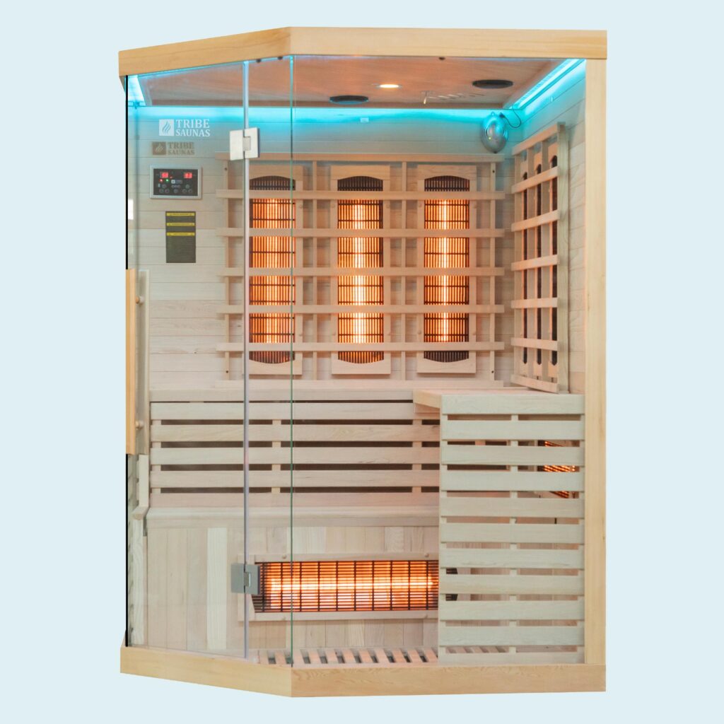 Athens 3 Corner Infrared Sauna 05