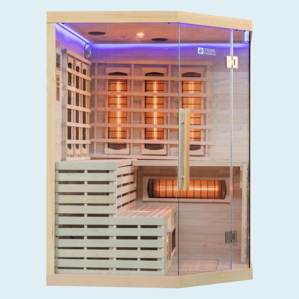 Athens 3 Corner Infrared Sauna 06