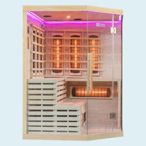 Athens 3 Corner Infrared Sauna 07