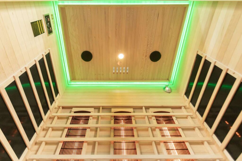 Athens 3 Infrared Sauna Led 01