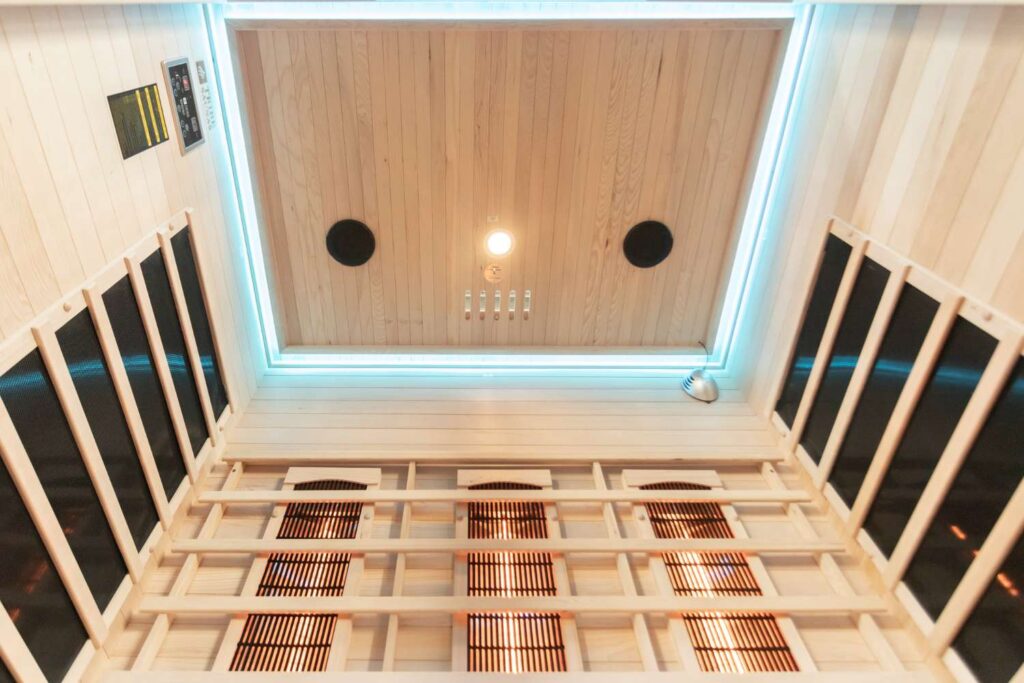 Athens 3 Infrared Sauna Led 03