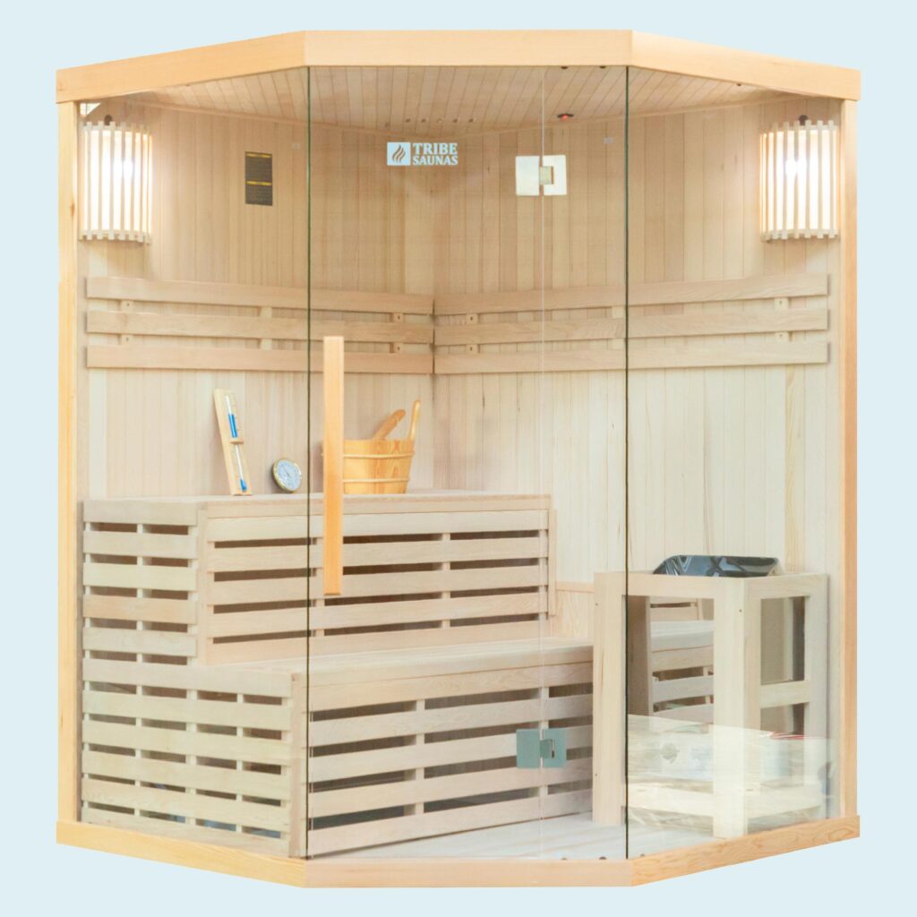 Lisbon 3 Corner Traditional Sauna 01