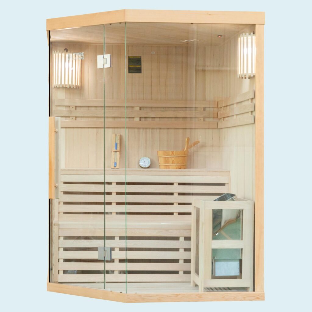 Lisbon 3 Corner Traditional Sauna 02