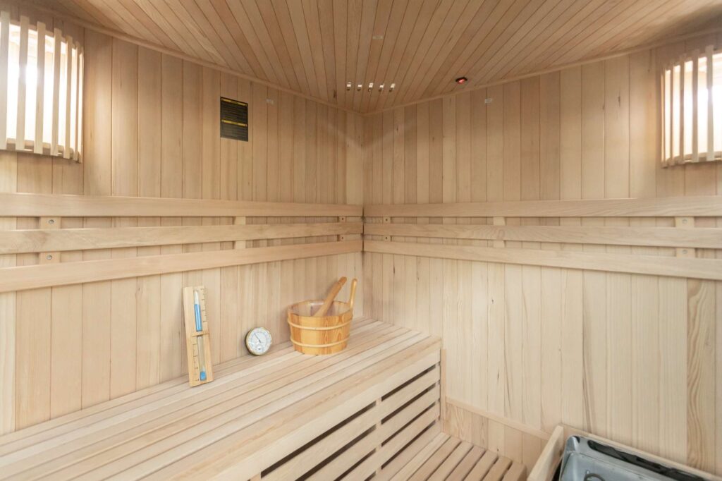 Lisbon 3 Corner Traditional Sauna Inside 03