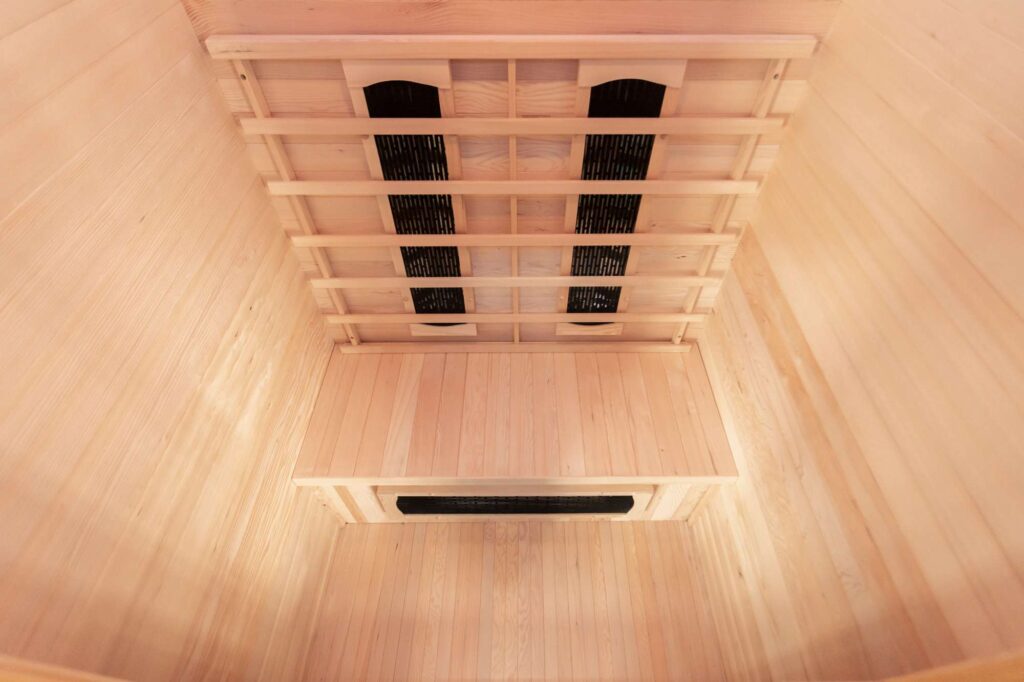 Madrid 2 Infrared Sauna Interior 03