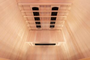 Madrid 2 Infrared Sauna Interior 03