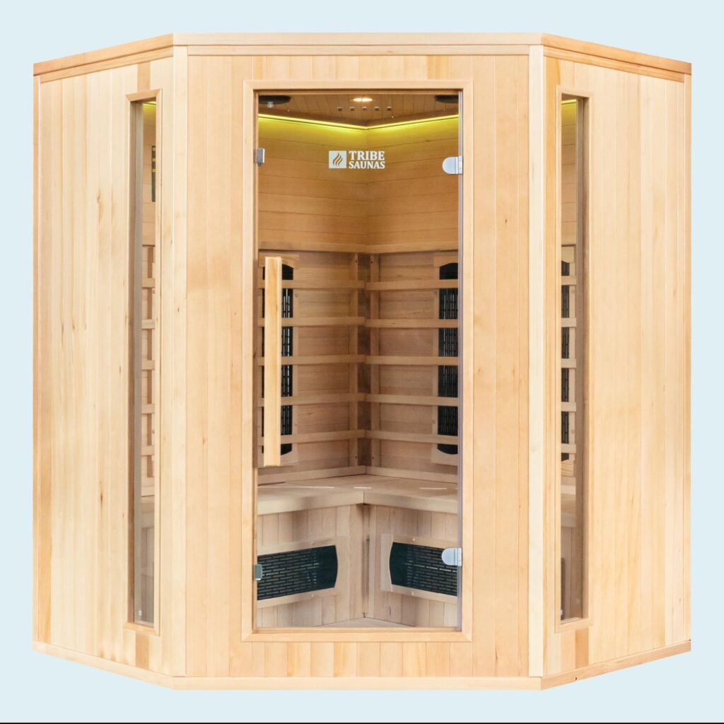 Madrid 3 Corner Infrared Sauna 02