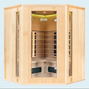 Madrid 3 Corner Infrared Sauna 02