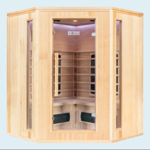Madrid 3 Corner Infrared Sauna 04