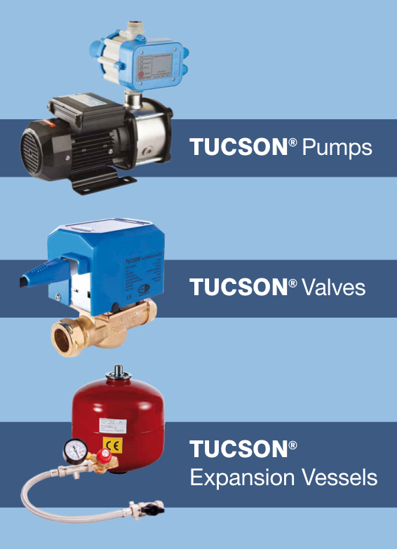 Tucson pumps, valves & expansion vessels